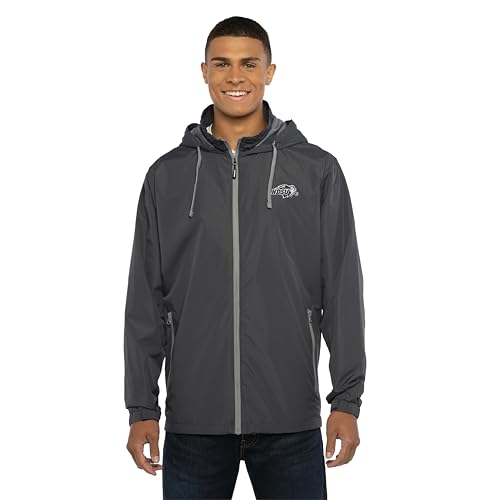 Vantage Apparel Packable Wind Jacket, North Dakota State Bison, 3XL