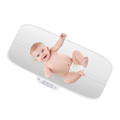 Maxmass Baby Pet Scale, Electronic Weighing Scale with Hold & Tare Function, LED Screen