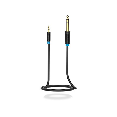 Vention 3.5Mm To 6.35Mm Adapter Jack Audio Cable For Mixer Amplifier Guitar Male To Male Aux Cable (0.5M/1.6Ft) #TOP6