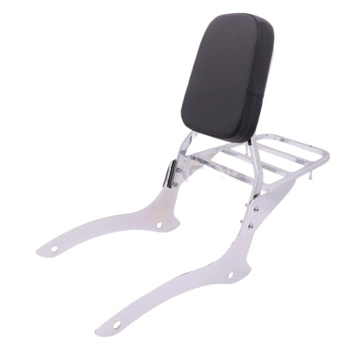 Dossier de moto XVS1100 Custom sissy bar passager avec porte-bagages arrière vstar