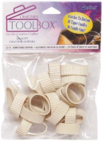 RUBBER CANDLE GRIPPER 20PC.PKG