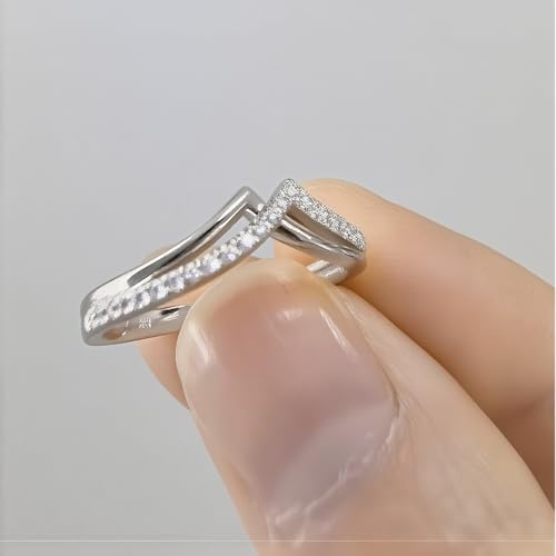 10K/14K/18K Solid Gold Moissanite Wedding Bands for Women Half Eternity Moissanite Stackable Rings Stacking Bridal Rings Free Engraving4