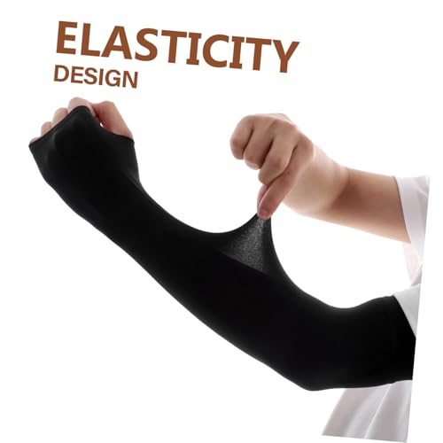 Manguitos de brazo anti-uv pack de 3 pares mangas de compresión elásticas para sol 4