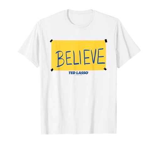 Ted Lasso Believe Sign T-Shirt, Herren, Grau, S, Kurzarm, Klassische Passform, 100% Baumwolle, Sportlich mit Buchstabenmuster für 18,59 EUR (-15%) statt 21,99 EUR bei amazon.de Bild: Ted Lasso Believe Sign T-Shirt, Herren, Grau, S, Kurzarm, Klassische Passform, 100% Baumwolle, Sportlich mit Buchstabenmuster für 18,59 EUR (-15%) statt 21,99 EUR bei amazon.de