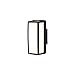 CANARM LOL273BK LTD Haika Integrated LED Outdoor Light Black with Acrylic