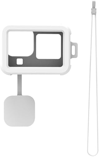 Generic Liquid Silicone Case Compatible With Hero9 Black / Hero10 Black - White