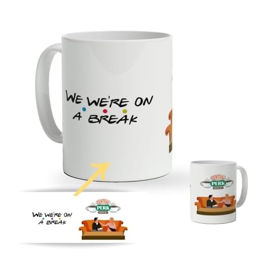 DEREGALOOS Taza Friends Original.Taza Desayuno Friki. Regalo Amigo Invisible Original.Regalos frikis. Varios diseños.