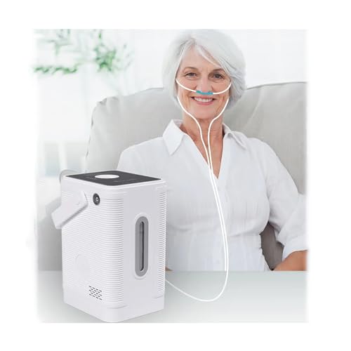 OUOQNUE 2025 Hydrogen Inhalation Machine, 225-450ml/min HO-Separated Dual-Port Hydrogen Inhaler,...