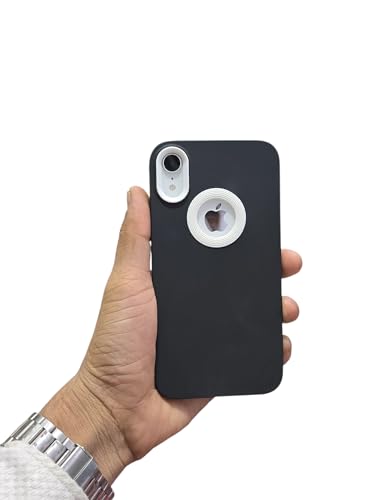 Image of Premium Candy Case for iPhone XR | Soft TPU Slim Back Cover | Shockproof Protective Case with Camera Guard | Lightweight Anti-Slip Grip Phone Cover - Black