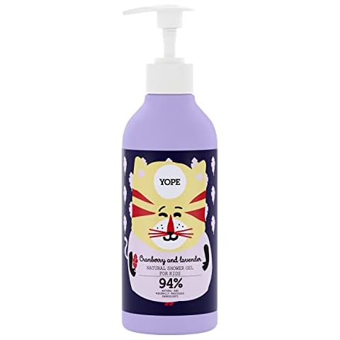 Gel de Ducha YOPE para Niños de Arándano y Lavanda Cover