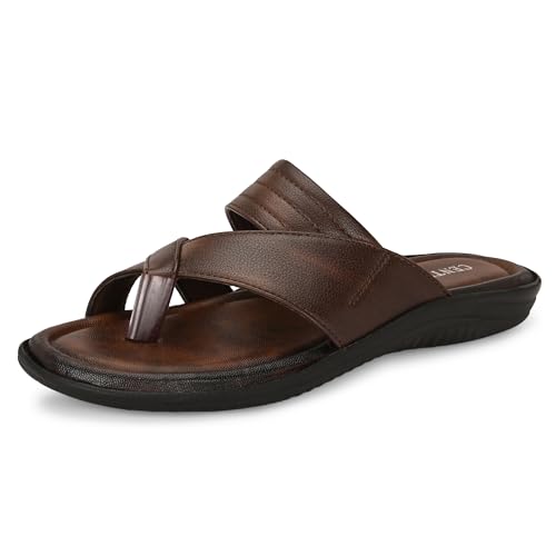 Image of Centrino Sandal for Men | Grip Insole for Stability | Modern Look with Straps | Comfortable Footwear (9771)