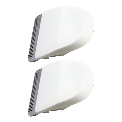 Upgraded 2-PK Professional Peanut Clipper/Trimmer Snap On Replacement Blades #2068-300 - Fits for Wahl Peanuts (White) Clipper Trimmer 8685, 8655, 8663, 8685-1701