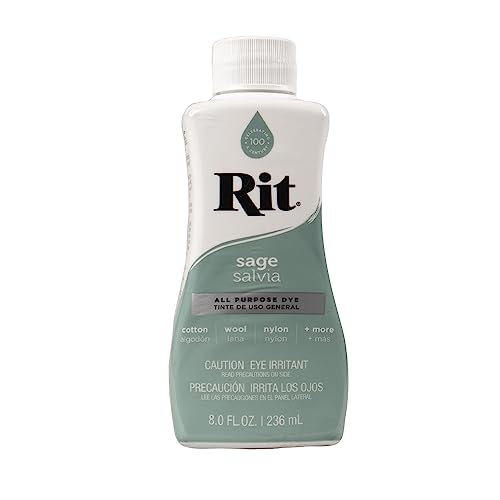 Rit Dye Liquid – Wide Selection of Colors – 8 Oz. (Sage)