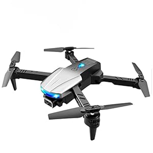 ESSONIO Drohne HD Luftbildfotografie ferngesteuertes Flugzeug Quadrocopter 4K Pixel mit Kamera für Kinder Dreiseitige Hindernisvermeidung Geste zum Fotografieren