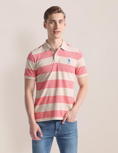 Image of U.S. Polo ASSN. Men's Cotton Slim Fit Shirt