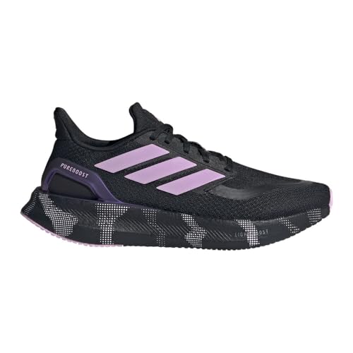 adidas Mujeres Pureboost 5 Zapatillas para Correr Zapatilla Neutral Cblack/Blilil/Ftwwht - Negro 42 2/3