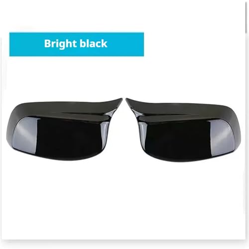 Couvercle de rétroviseur noir brillant pour BMW E60 E61 E63 E64 2004-2007 - 5