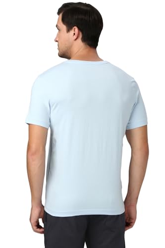 Image of Van Heusen Men's Athleisure Graphic T-Shirt - Comfortable Crew Neck| Soft Breathable Cotton Blend | Casual Wear Style | Summer Favorite | Style 60054