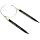 Lantern Moon Ebony Wood Fixed Circular Needles 24" (60cm) | US Size 9 (5.5mm) image 3