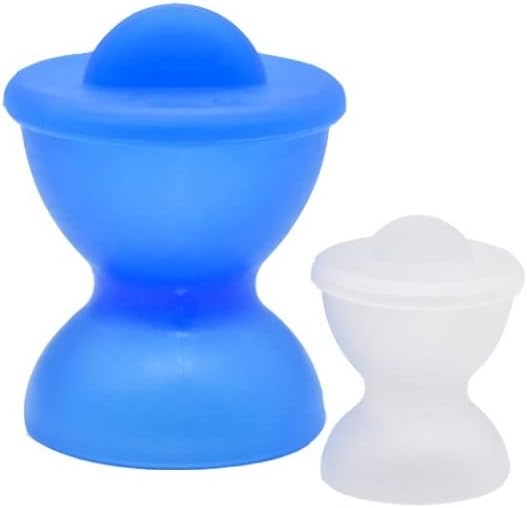 Miniatura 5 de Tazón de mezcla de silicona para laboratorio dental, tazones de mezcla de goma con tapa acrílica antiadherente para herramienta de intrumento de