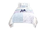 Saturday Park Disney Frozen 2 Full/Queen Quilt - 1 Piece 100% Cotton Bedding with Elsa & Anna - Oeko-TEX Certified (Disney Official)