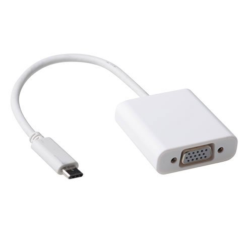 Advanced Cable Technology sb0016 USB C VGA Blanc Adaptateur de câble – Adaptateur pour câble (USB C, VGA, Blanc)