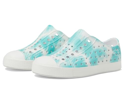 [�l�C�e�B�u �V���[�Y] �E�H�[�^�[�V���[�Y Jefferson Bloom Print Youth �L�b�Y Shell White/Shell White/Ocean Waves 19.5 cm D