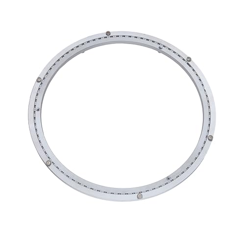 Aluminum Heavy Duty Lazy Susan Rotating Turntable Bearing Swivel Plate Hardware for Dining-Table (24 inch (16mm))