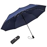 折りたたみ傘 軽量 TAIKUU おりたたみ傘 手動開閉 折り畳み傘 メンズ 軽量 235g Teflon超撥水 晴雨兼用 傘カバー付き T8 Light (ブルー)