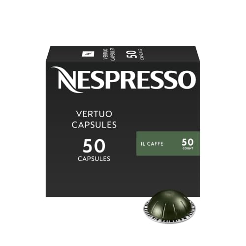 Nespresso Vertuo, Il Caffe, 50-Count Espresso Pods