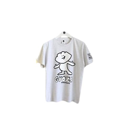 [Lサイズ/アッシュ]餃子Tシャツ ノーマルGYOZA | オリジナル 男女兼用 綿100% 栃木県 宇都宮市 トチギマーケット ※北海道・沖縄・離島への配送不可