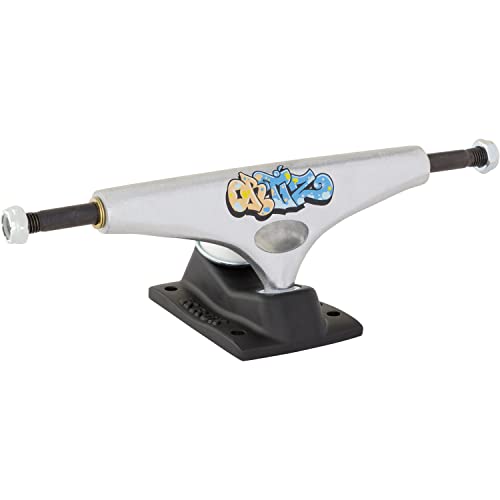 Krux Skate Trucks Chaz Ortiz K5 DLK Silver/Black Skateboard Trucks - 5.0