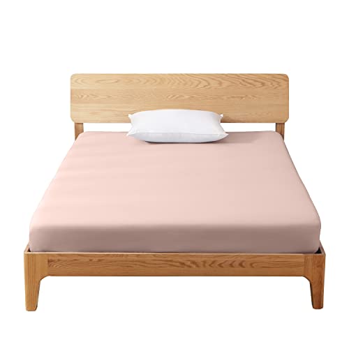 BESOKU ボックスシーツ 綿100% シーツ シングル 洗える マチ30cm ベッド/マットレス/敷き布団対応 オールシーズン 柔らかな触感 毛玉なし 着脱簡単 ズレ防止 吸汗 速乾 抗菌 防臭 ベッドシーツ マットレスカバー ベッドカバー ベッドシーツ オーガニックコットン100%