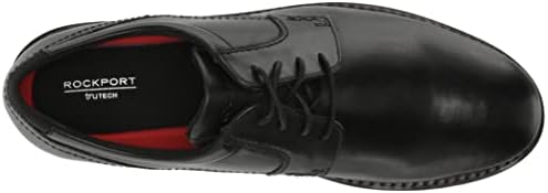 Rockport mens Mitchell Plain Toe Oxford, Black, 12 Wide US | Image 4