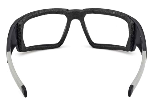 Harley-Davidson Men's Engineered Clear Lens Sunglasses, Matte Black Frame3