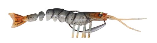Savage Gear TPE 3D Shrimp Sinking Fishing Lure, 2 1/2-Inch/3/25-Ounce, Natural