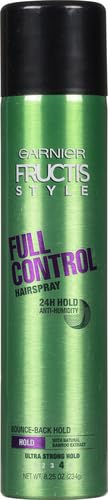 Garnier Fructis Style Full Control Anti-Humidity Hairspray, Ultra Strong Hold, 8.25 oz. - image 2