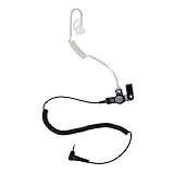 EAR PHONE CONNECTION Fox Acoustic Tube Listen Only Earphone with 2.5mm Connector