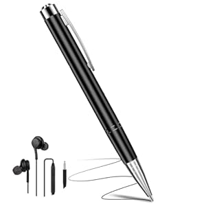 JUSTSTONE Digital Voice Recorder 100 GB, 1600 Stunden Aufnahmekapazität, 360° Surround-Aufnahme, One-Touch Aufnahme, Sprachaktivierung,AI Geräuschunterdrückung, Ideal für Klassenzimmer und Meetings