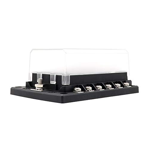 RuleaxAsi Bloco de fusíveis com lâmina de 12 vias Caixa porta-fusíveis Novo 6 Circuito ATP/ATC/ATO c