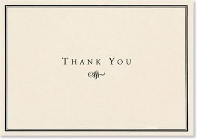 [(Thank You Notes Black/cream)] [ Created by Peter Pauper Press ] [January, 2010]