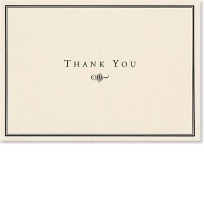 [(Thank You Notes Black/cream)] [ Created by Peter Pauper Press ] [January, 2010]