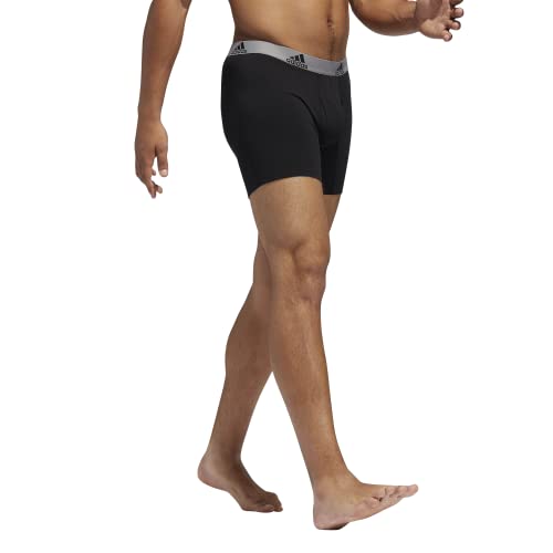 adidas Lot de 3 Boxers en Coton Stretch sous-vêtements Homme (Lot de 3) - Image 5