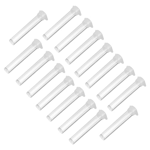 MUCKLILY Test Tube Bottles 100 Pack Compact Design for School Lab and Holding Small Items