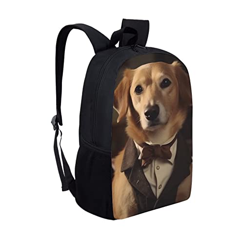 Funny-Animal-Dog-Print-Backpack-for-Kids-Student-Comfortable-Padded-Adjustable-Straps-Durable-Lightweight-Boys-Girls-Brown-School-Backpack-with-Mesh-Side-Pockets-Elementary-Bookbag - Cucciolini Doodles   Funny-Animal-Dog-Print-Backpack-for-Kids-Student-Comfortable-Padded-Adjustable-Straps-Durable-Lightweight-Boys-Girls-Brown-School-Backpack-with-Mesh-Side-Pockets-Elementary-Bookbag