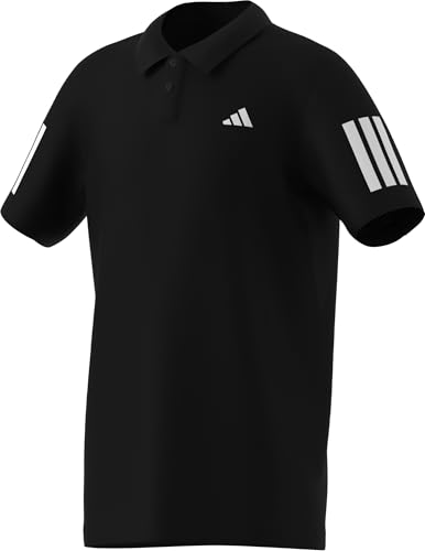 Polo garçon adidas Club Tennis 3-Stripes blanc vêtement sport