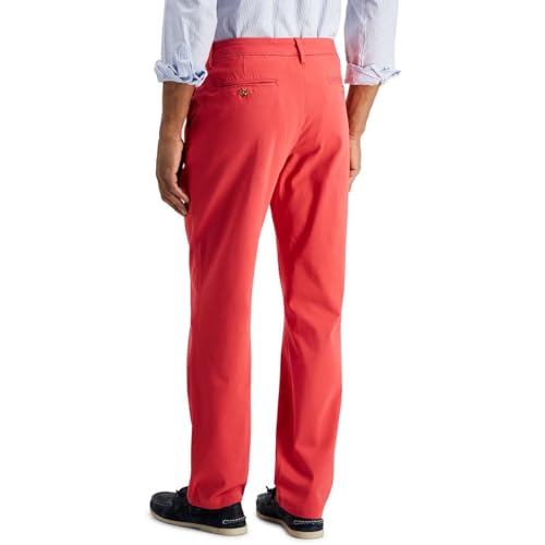 Club Room Mens Comfort Waist Classic Fit Chino Pants Red 34/302