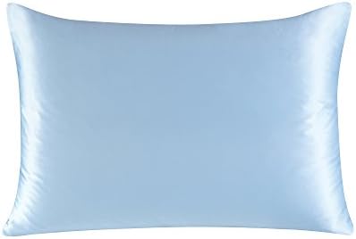 townssilk Both Side 100% 19mm Silk Pillowcase 40x60cm size Pillow Case Cover with Hidden Zipper White