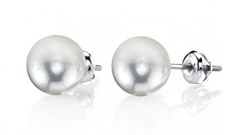 The Pearl Source 14K Gold Akoya Pearl Earrings