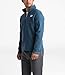 The North Face Men's Gordon Lyons Quarter Zip Pullover, Shady Blue Heather, Medium